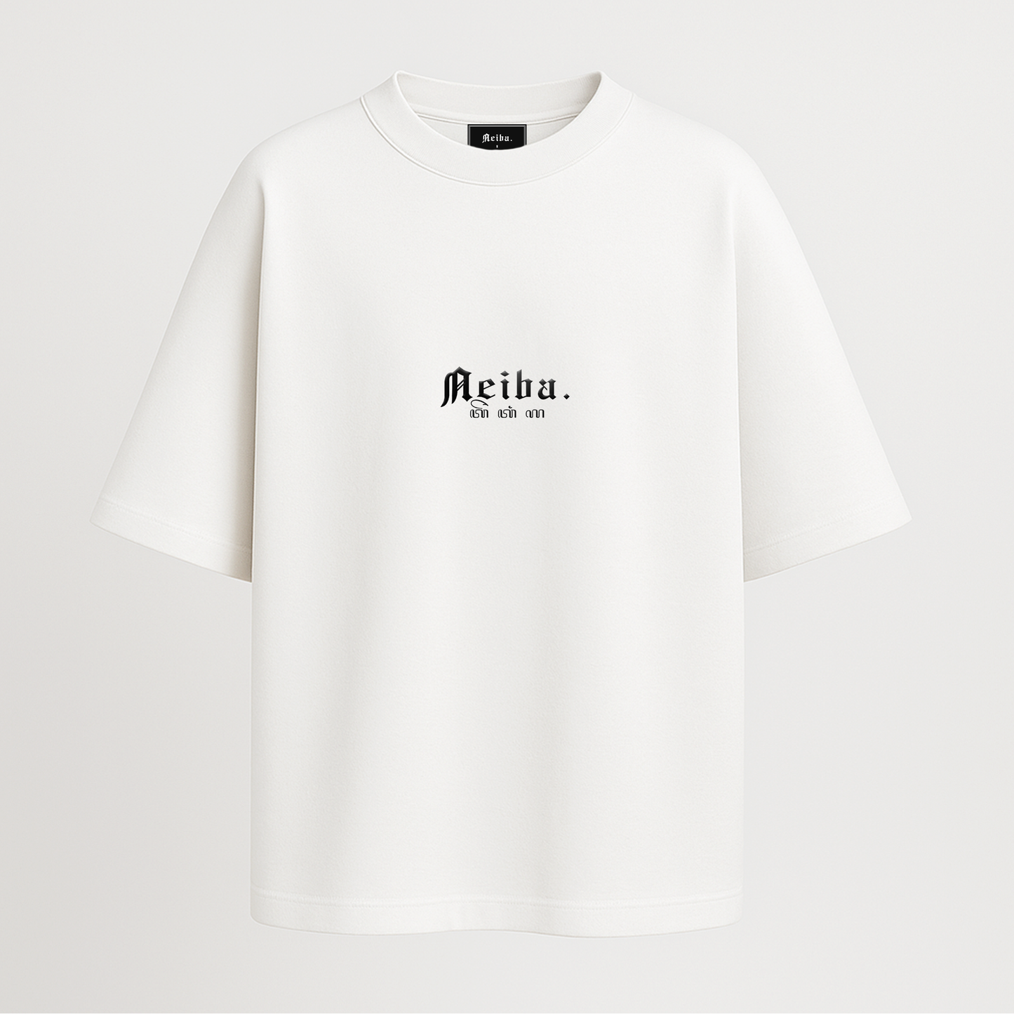 White Boxy Neiba Tee